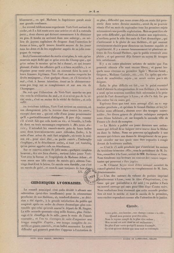 
						Affichage en mode lecture de la page
					