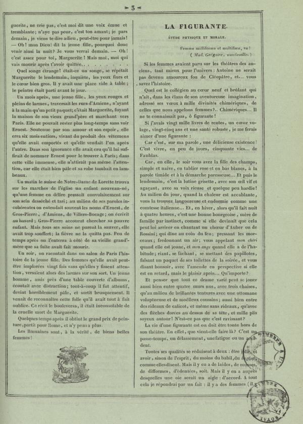 
						Affichage en mode lecture de la page
					