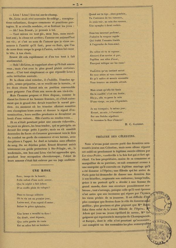 
						Affichage en mode lecture de la page
					