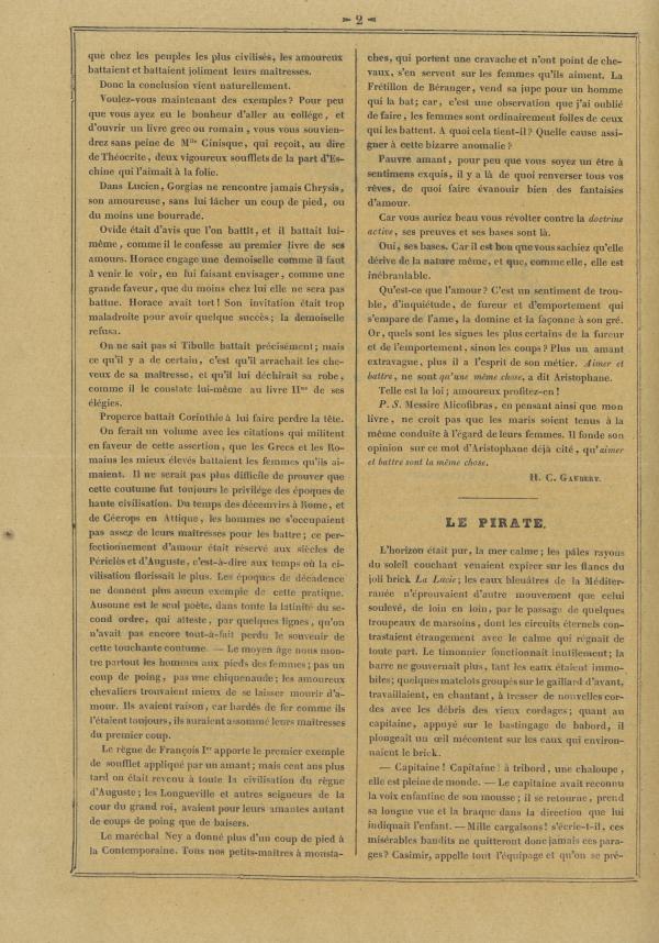 
						Affichage en mode lecture de la page
					