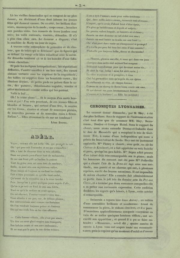 
						Affichage en mode lecture de la page
					