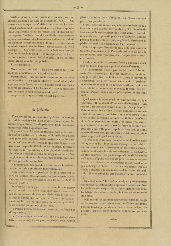 
						Affichage en mode lecture de la page
					