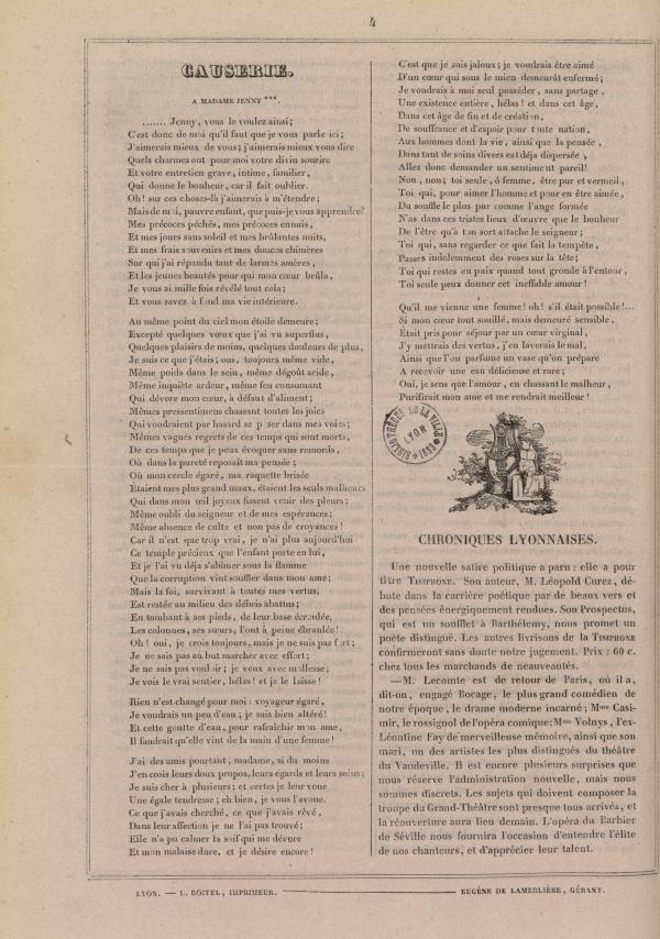 
						Affichage en mode lecture de la page
					