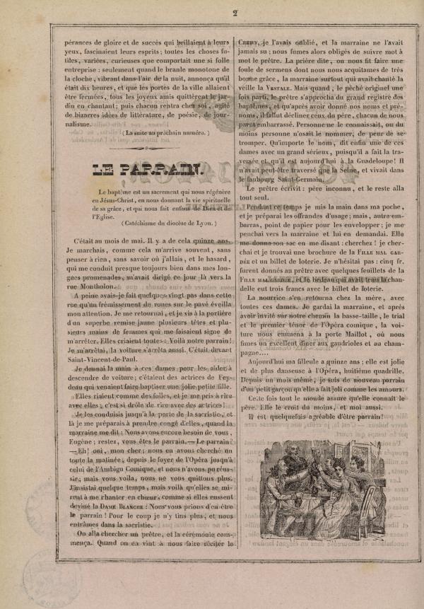 
						Affichage en mode lecture de la page
					