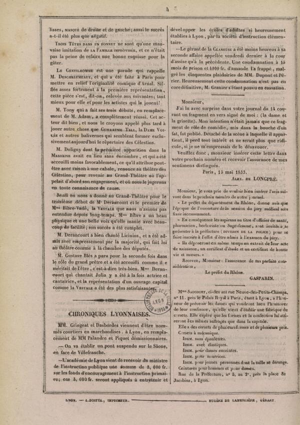 
						Affichage en mode lecture de la page
					