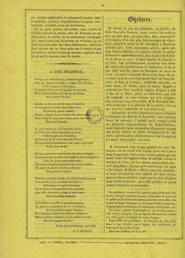 
						Affichage en mode lecture de la page
					