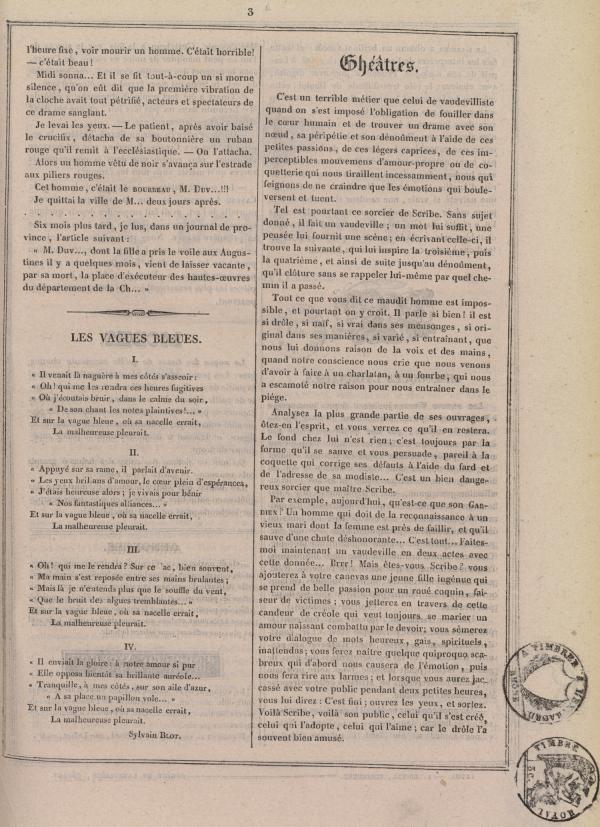 
						Affichage en mode lecture de la page
					