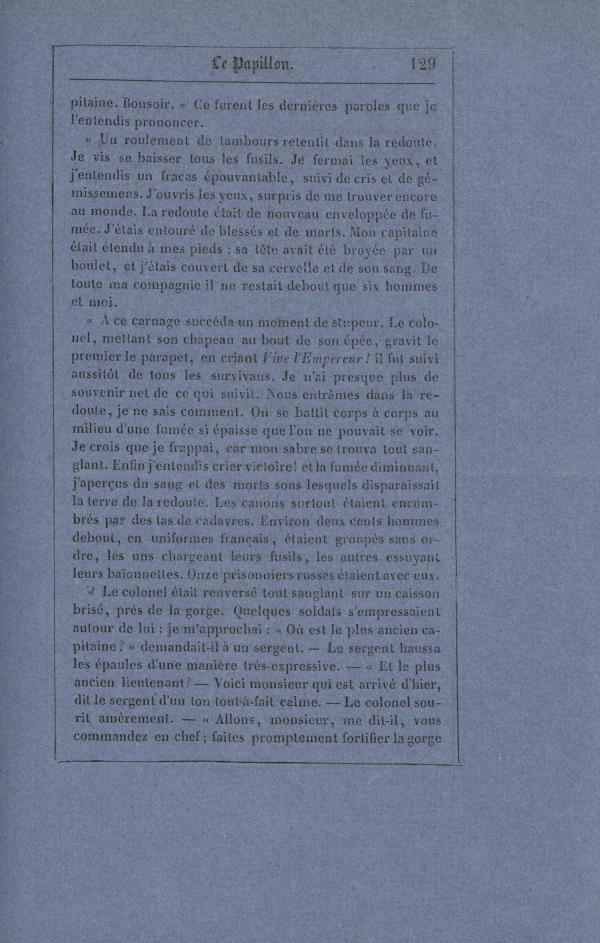 
						Affichage en mode lecture de la page
					