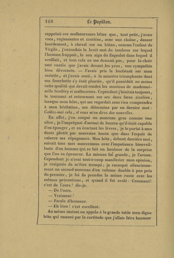 
						Affichage en mode lecture de la page
					