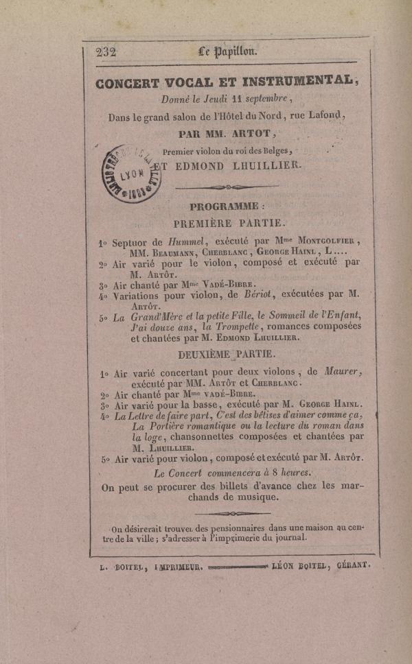 
						Affichage en mode lecture de la page
					