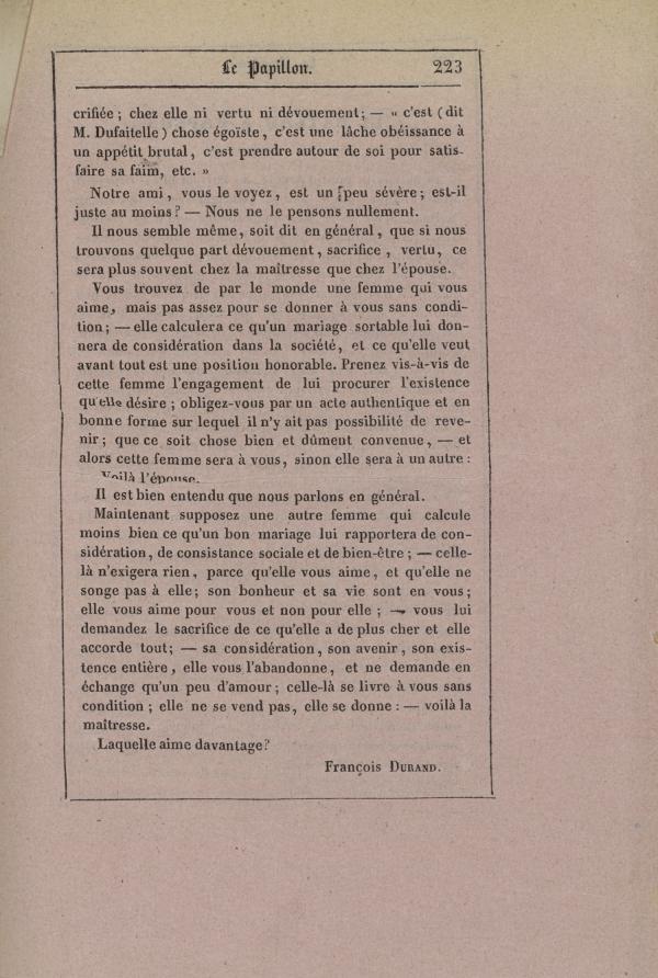 
						Affichage en mode lecture de la page
					