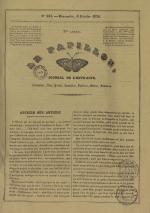Le Papillon : journal de l'entr'acte - littérature, arts, poésie, nouvelles, théatres, modes annonces, N°241, pp. 1