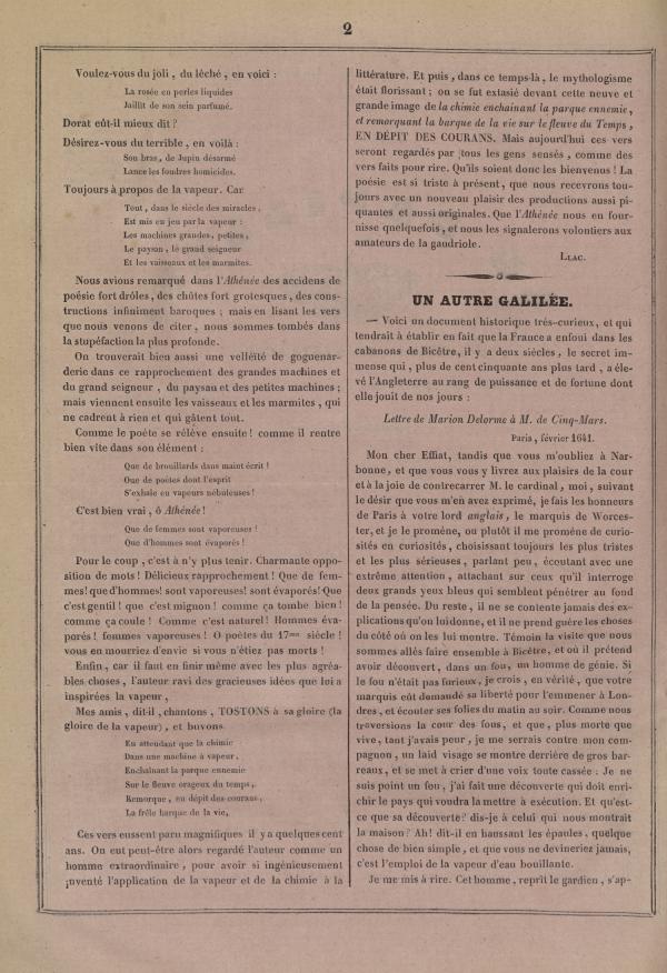 
						Affichage en mode lecture de la page
					