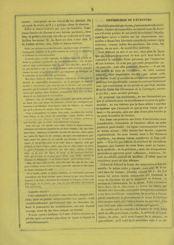 
						Affichage en mode lecture de la page
					