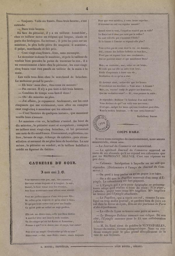
						Affichage en mode lecture de la page
					