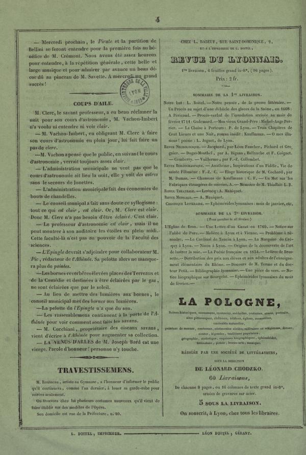
						Affichage en mode lecture de la page
					