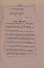 Le Papillon : journal de l'entr'acte - littérature, arts, poésie, nouvelles, théatres, modes annonces, N°26, pp. 7
