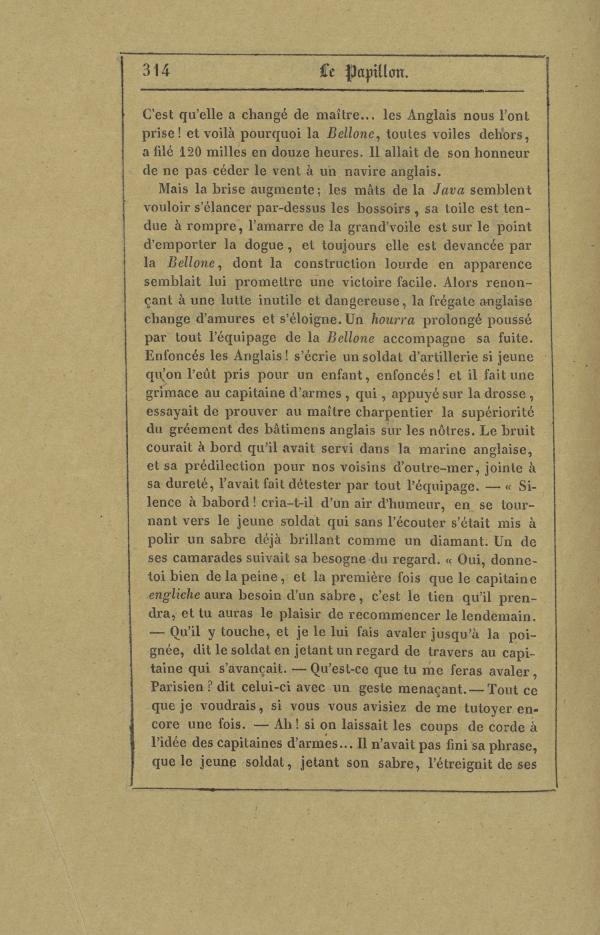 
						Affichage en mode lecture de la page
					