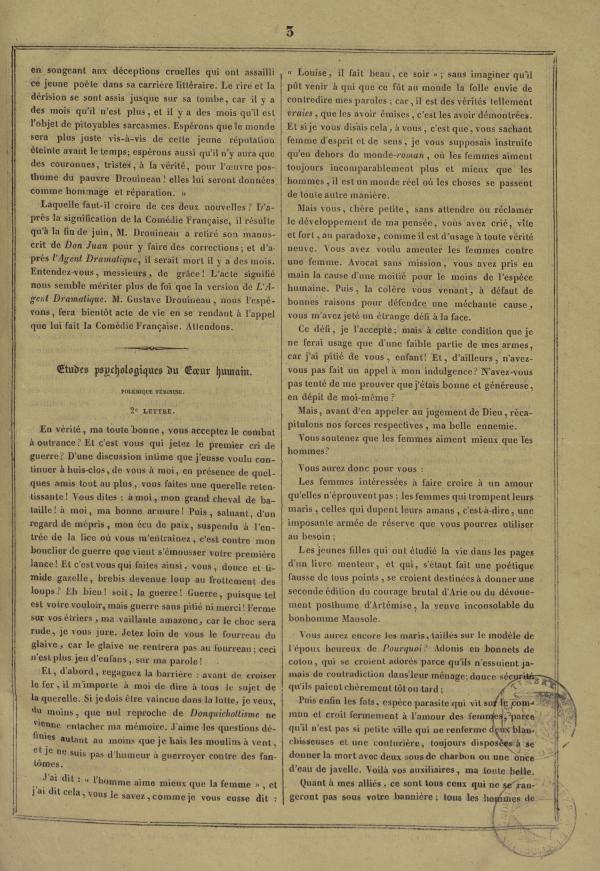 
						Affichage en mode lecture de la page
					