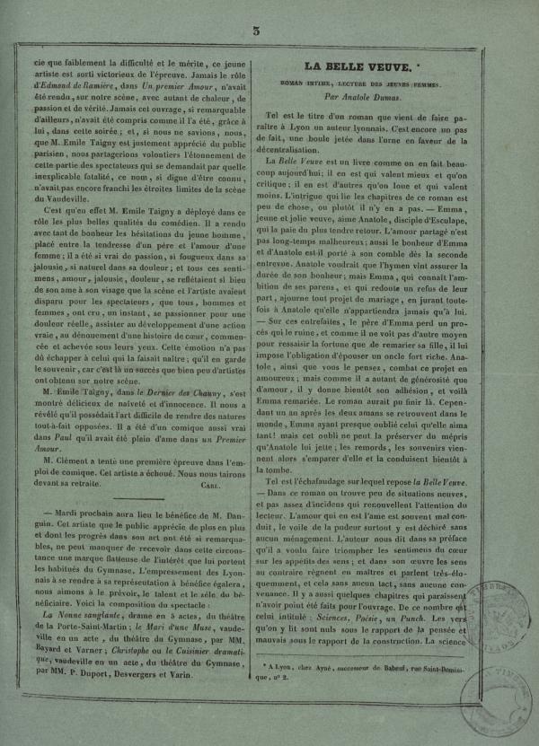 
						Affichage en mode lecture de la page
					