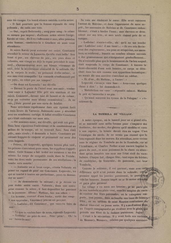 
						Affichage en mode lecture de la page
					