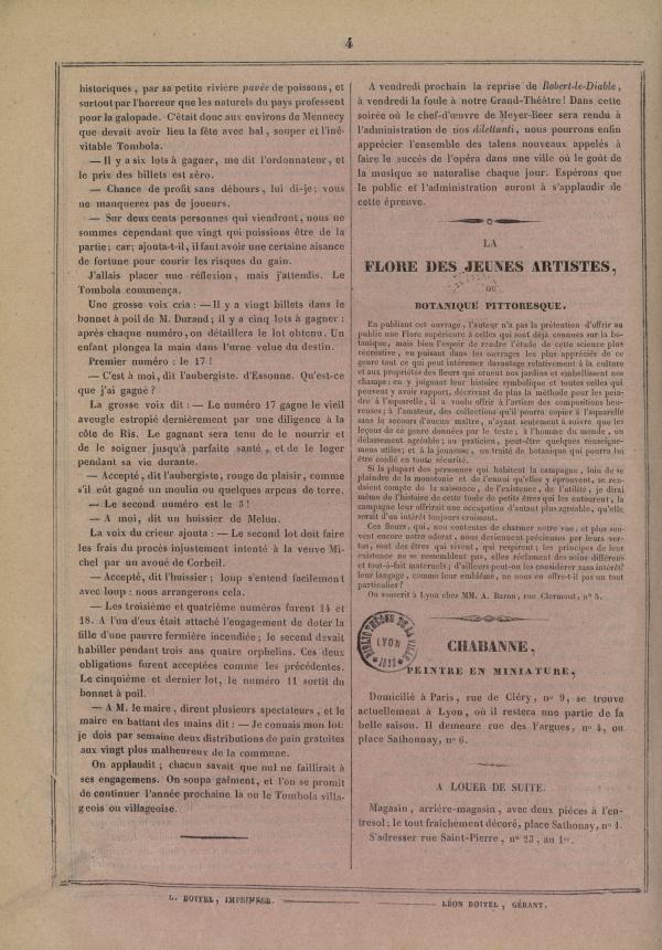 
						Affichage en mode lecture de la page
					