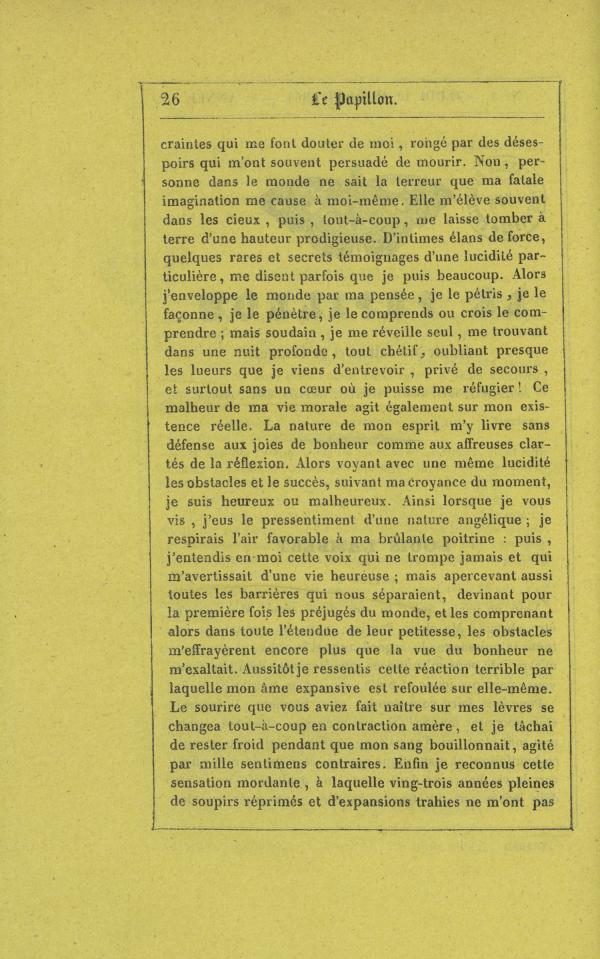 
						Affichage en mode lecture de la page
					