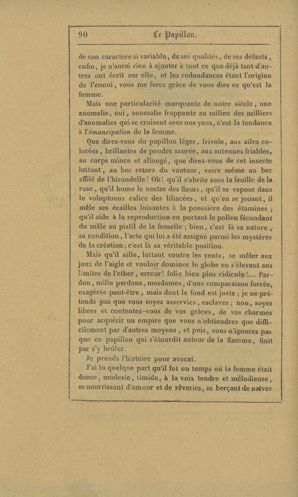
						Affichage en mode lecture de la page
					