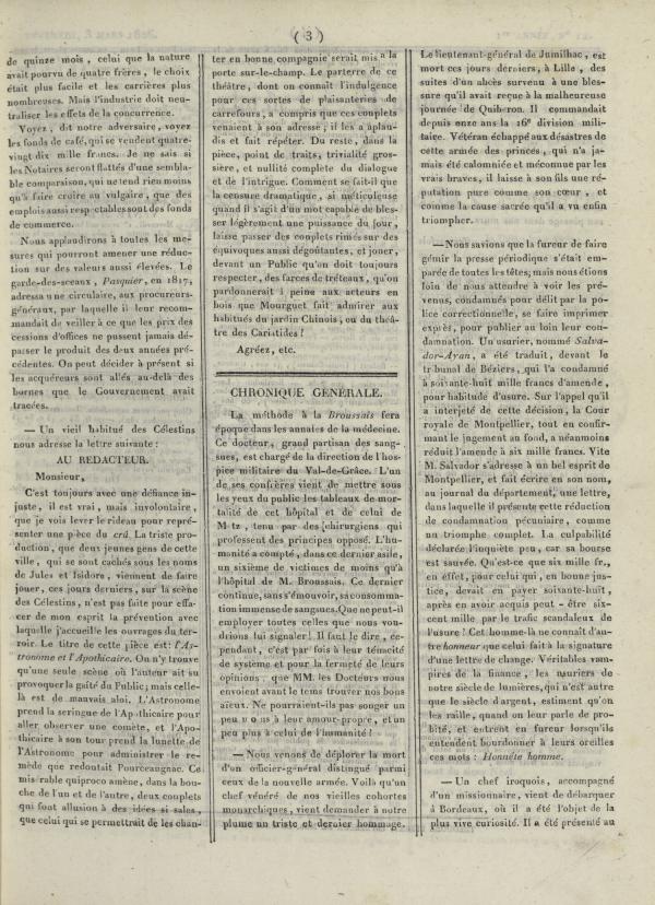 
						Affichage en mode lecture de la page
					