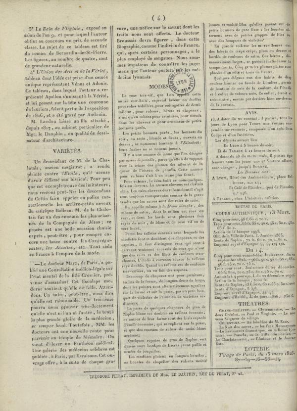 
						Affichage en mode lecture de la page
					
