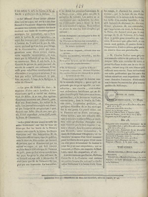 
						Affichage en mode lecture de la page
					