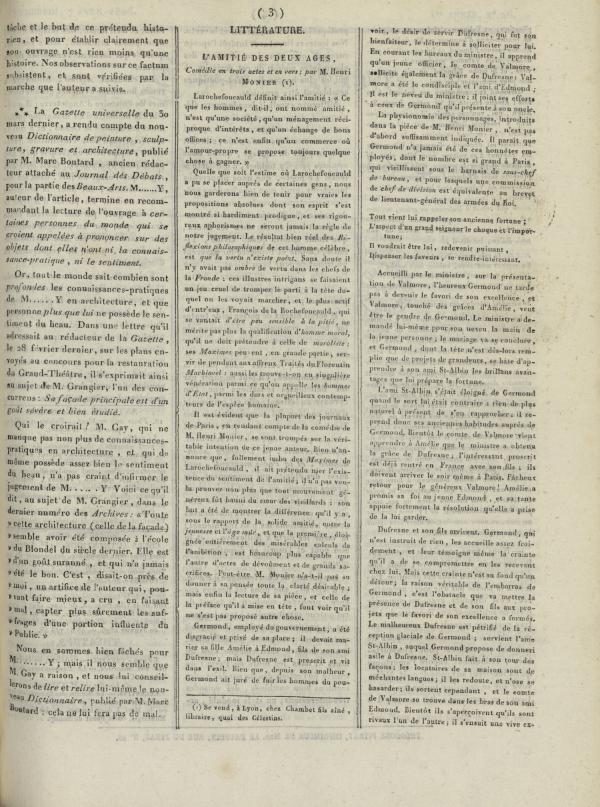 
						Affichage en mode lecture de la page
					