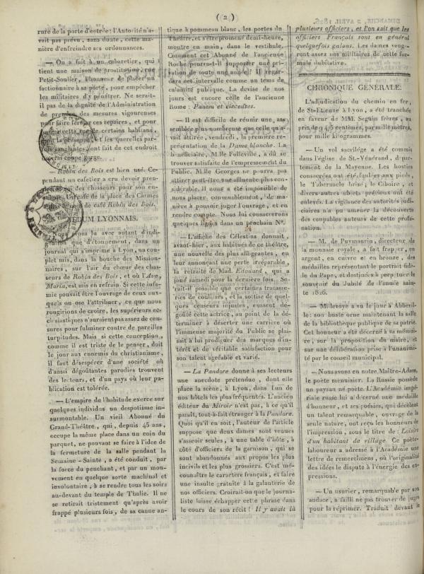 
						Affichage en mode lecture de la page
					