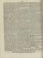 Echo de l'univers : journal de littérature, sciences et arts, et de commerce, N°50, pp. 4