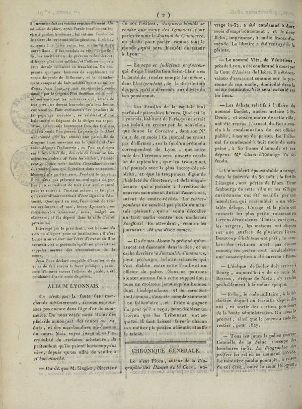 
						Affichage en mode lecture de la page
					