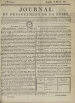 Journal du département de la Loire, N°240