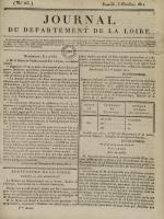 Journal du département de la Loire, N°265