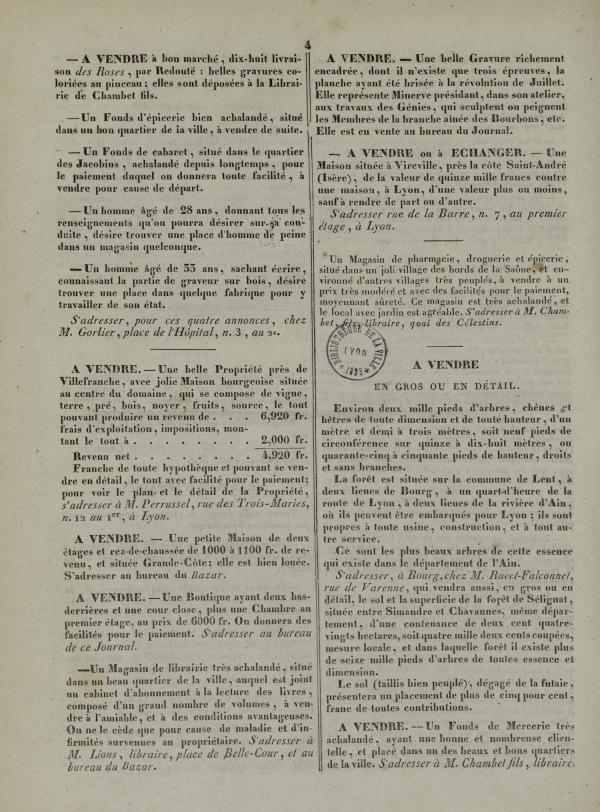 
						Affichage en mode lecture de la page
					