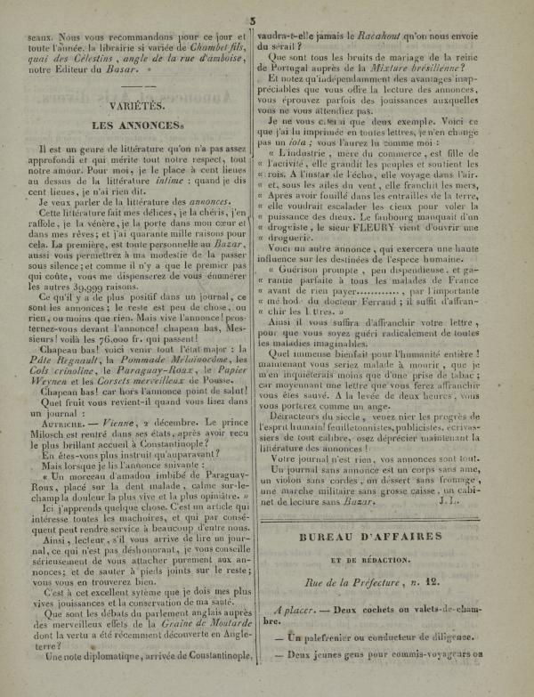 
						Affichage en mode lecture de la page
					