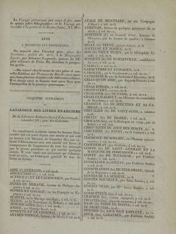 
						Affichage en mode lecture de la page
					