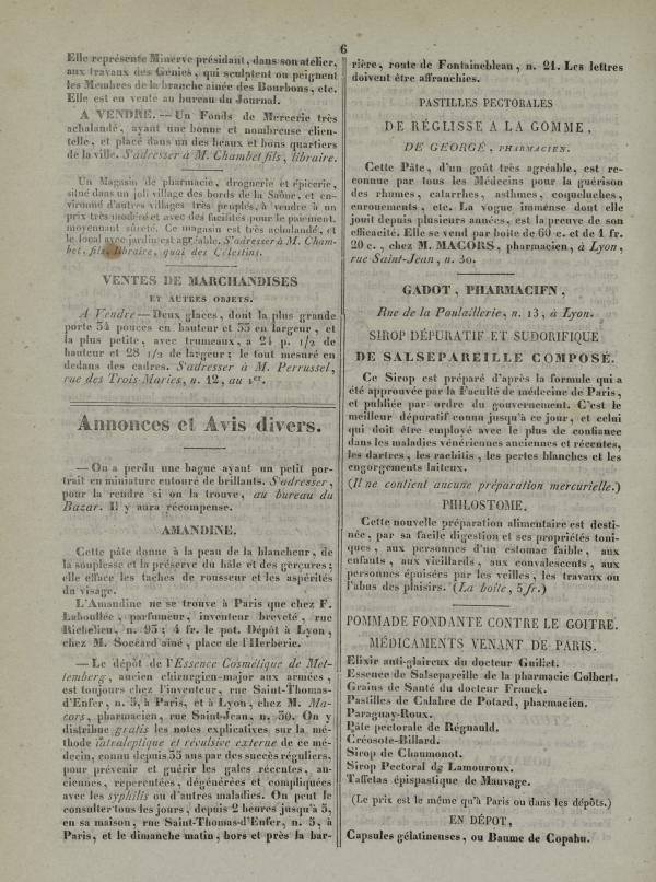 
						Affichage en mode lecture de la page
					