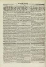 Le Peuple souverain : journal des intérêts démocratiques et du progrès social, N°110, pp. 2