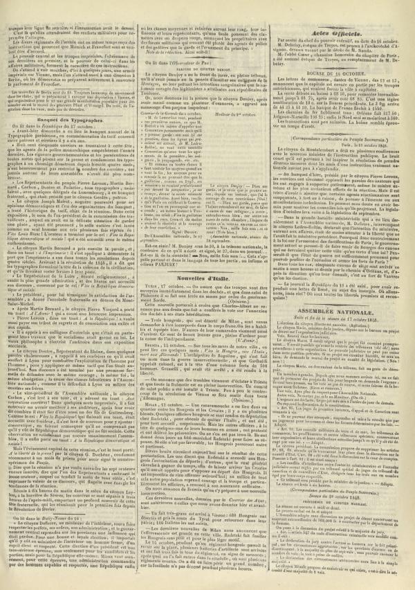 
						Affichage en mode lecture de la page
					