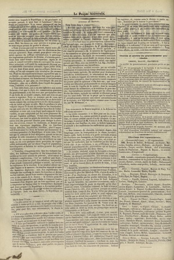 
						Affichage en mode lecture de la page
					