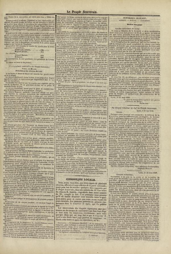 
						Affichage en mode lecture de la page
					