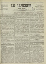 Le Censeur : journal de Lyon, politique, industriel et littéraire, N°2018, pp. 1