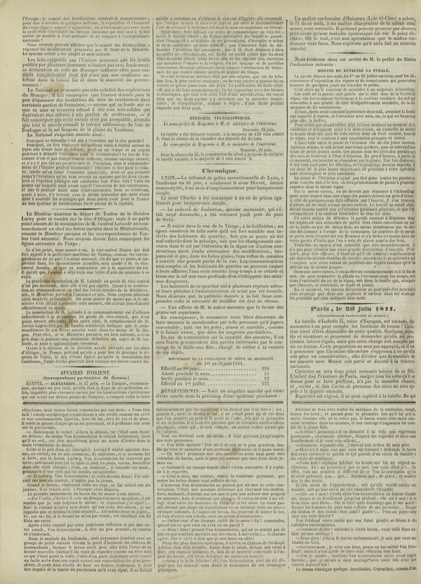 
						Affichage en mode lecture de la page
					