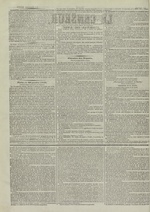 Le Censeur : journal de Lyon, politique, industriel et littéraire, N°2229, pp. 2