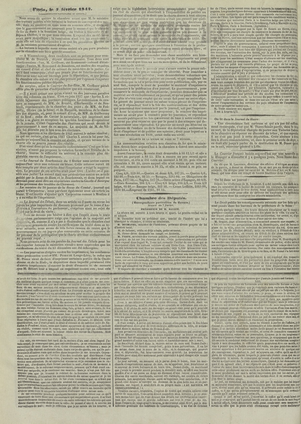 
						Affichage en mode lecture de la page
					