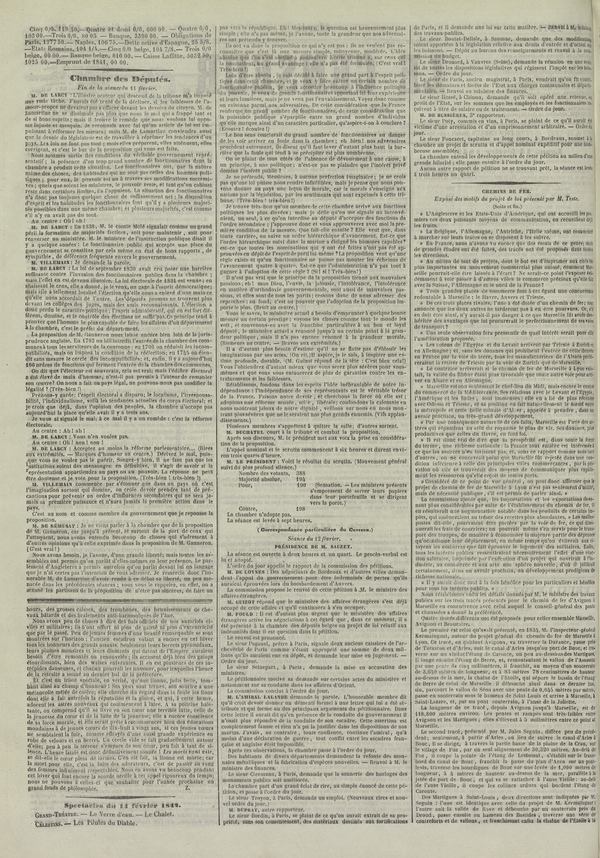 
						Affichage en mode lecture de la page
					